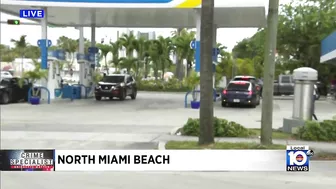 Video shows man open fire after argument at North Miami Beach gas station