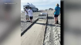 Beach cleaning robot will help keep Pinellas beaches beautiful this summer