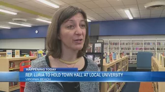 Luria holding town hall Tuesday in Virginia Beach