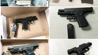 Massive seizure of illegal guns at Virginia Beach Oceanfront: 36 guns in nine days