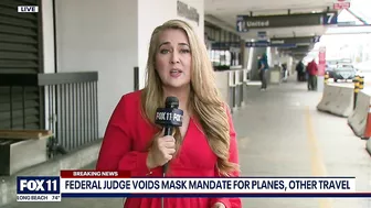 Federal judge voids mask mandate for planes, other travel