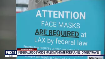 Federal judge voids mask mandate for planes, other travel