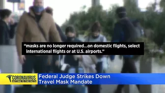 Federal judge strikes down travel mask mandate, but no change yet on CTA or Metra