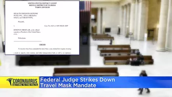 Federal judge strikes down travel mask mandate, but no change yet on CTA or Metra