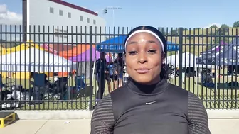 Elaine Thompson-Herah Reacts To Her 10.89 100m At The Golden Games