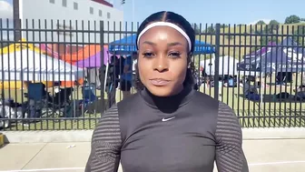 Elaine Thompson-Herah Reacts To Her 10.89 100m At The Golden Games