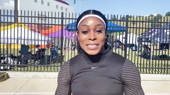 Elaine Thompson-Herah Reacts To Her 10.89 100m At The Golden Games