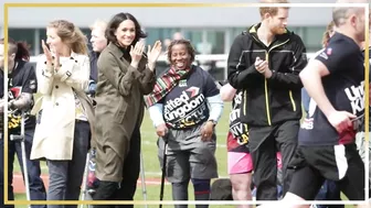 Duchess Meghan & Prince Harry Arriving at Family Friends Reception Invictus Games