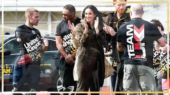 Duchess Meghan & Prince Harry Arriving at Family Friends Reception Invictus Games