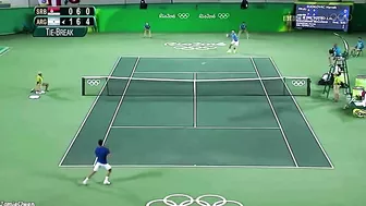 Del Potro UNREAL Win vs Djokovic at the Olympic Games 2016