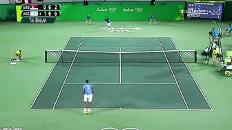 Del Potro UNREAL Win vs Djokovic at the Olympic Games 2016