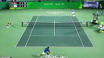 Del Potro UNREAL Win vs Djokovic at the Olympic Games 2016