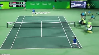 Del Potro UNREAL Win vs Djokovic at the Olympic Games 2016