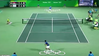 Del Potro UNREAL Win vs Djokovic at the Olympic Games 2016