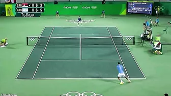 Del Potro UNREAL Win vs Djokovic at the Olympic Games 2016