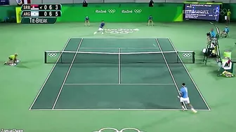 Del Potro UNREAL Win vs Djokovic at the Olympic Games 2016