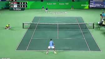 Del Potro UNREAL Win vs Djokovic at the Olympic Games 2016