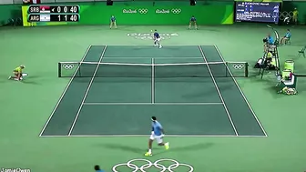 Del Potro UNREAL Win vs Djokovic at the Olympic Games 2016