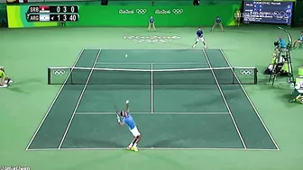 Del Potro UNREAL Win vs Djokovic at the Olympic Games 2016