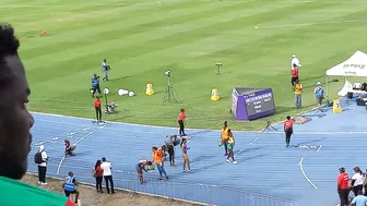 Jamaica Won Girls U20 400m Hurdles Final-Carifta Games 2022