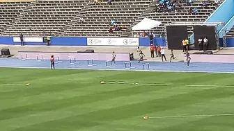 Jamaica Won Girls U20 400m Hurdles Final-Carifta Games 2022