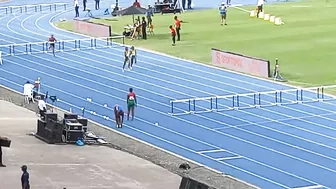 Jamaica Won Girls U20 400m Hurdles Final-Carifta Games 2022