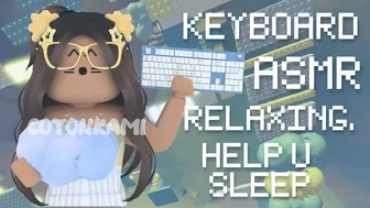 [THOCKY] ROBLOX Cloud Tower THAT WILL HELP YOU RELAX but it's KEYBOARD ASMR!