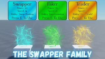 The Swapper Family - Roblox Slap Battles (FANMADE)