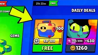 I't???? GIFTS FOR ME?!?! FROM SUPERCELL?????? - Brawl stars