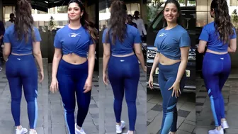 Hottie! Tamanna Bhatia Flaunts Her Huge $exy Figure In Tight Yoga Pant | Tamannaah Bhatia | FG