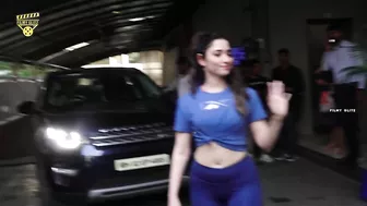 Hottie! Tamanna Bhatia Flaunts Her Huge $exy Figure In Tight Yoga Pant | Tamannaah Bhatia | FG