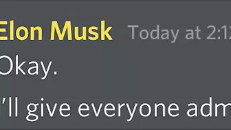 If Elon Musk owned Discord...