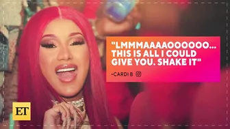 Cardi B TROLLS HERSELF With 'Shake It' TikTok Dance