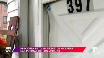 Alerta por reto viral en TikTok de patear puertas a los vecinos