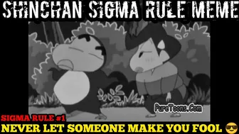 Shinchan hindi sigma rule meme | Shinchan sigma rule memes compilation