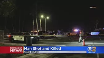 Man shot to death in Long Beach parking lot