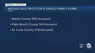 Report: Home prices in Martin Co. surpass Palm Beach Co.