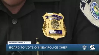 Palm Beach County School Board to vote on new police chief