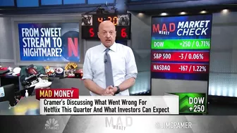 Jim Cramer says two streaming stocks stand out after the Netflix collapse