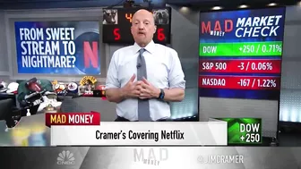 Jim Cramer says two streaming stocks stand out after the Netflix collapse