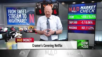 Jim Cramer says two streaming stocks stand out after the Netflix collapse