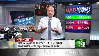 Jim Cramer says two streaming stocks stand out after the Netflix collapse