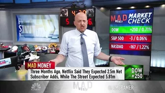 Jim Cramer says two streaming stocks stand out after the Netflix collapse