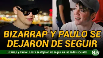 BIZARRAP y PAULO LONDRA se DEJARON de SEGUIR en INSTAGRAM y generaron INCERTIDUMBRE