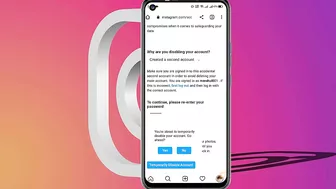 Instagram Account Deactivate kaise kare | How To Deactivate Instagram Account Temporarily