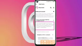 Instagram Account Deactivate kaise kare | How To Deactivate Instagram Account Temporarily