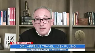 DOJ appeals travel mask mandate ruling