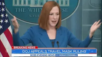 DOJ appeals travel mask mandate ruling