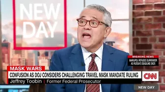 Toobin 'baffled' by DOJ statement on travel mask mandate ruling