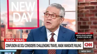 Toobin 'baffled' by DOJ statement on travel mask mandate ruling